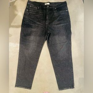 Madewell | The Mom Jean in Hilsboro Wash